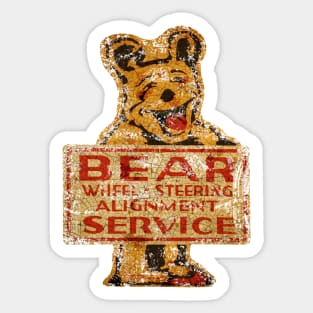 Bear Wheel Sticker